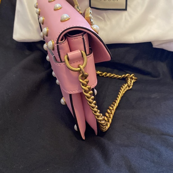 Gucci Queen Margaret Bag.  With Chain and Guitar Strap. Preloved - Picture 4 of 7